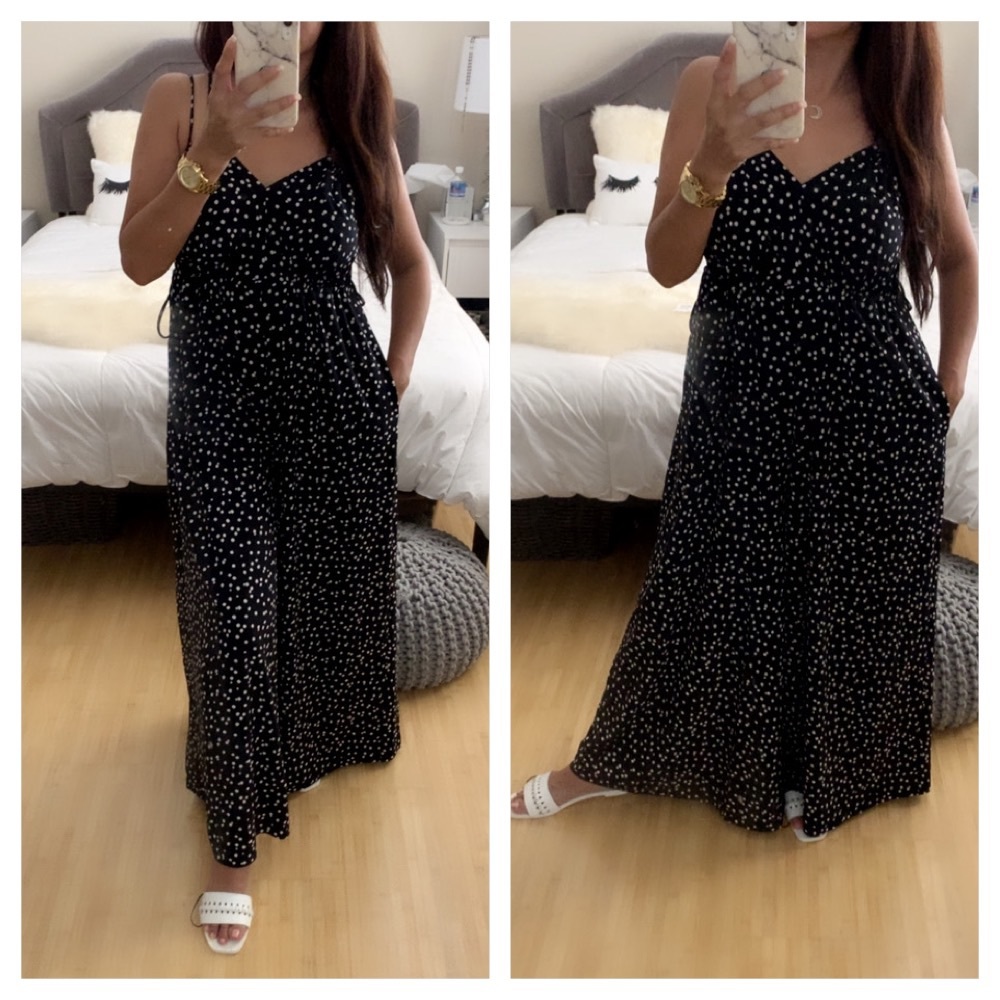 NWT FOREST LILY Polka Dot Jumpsuit